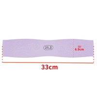 CELUX Juego de 5 Mini Bandas de Resistencia de Gel de Silicona con Logotipo Personalizado, Accesorio para Ejercicios de Cadera y Glúteos, Yoga, Tensión de 30-50 lb