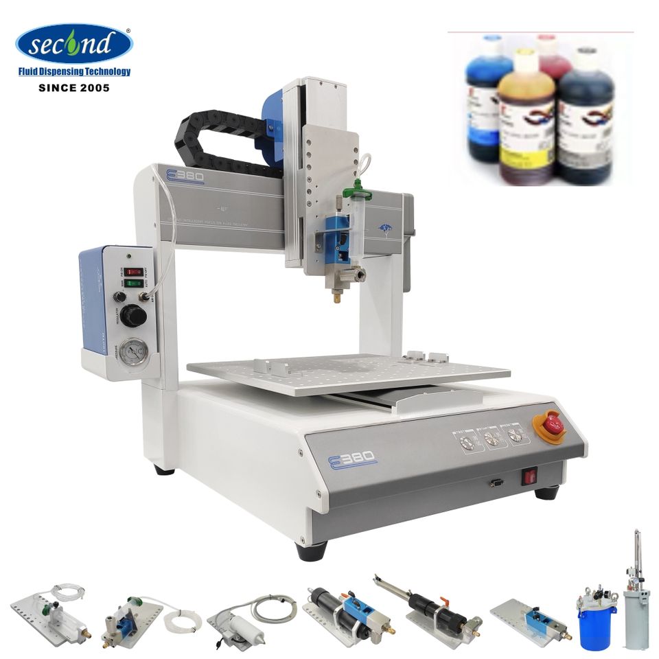 3 Axis Desktop Benchtop One Component Polyurethane Cnc Automatic Glue ...