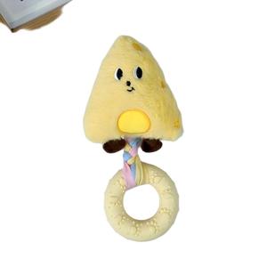 Nuovo Giocattolo per Cani Sonoro in Peluche con Anello da Masticare in TPR per Corgi e Bichon, Giocattoli Antistress Divertenti - Product Image 1