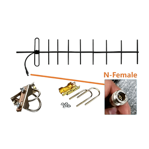 Antena Direccional Yagi de Alta Calidad con 10 Elementos, 220-235MHz, Alta Ganancia de 12dbi, para Comunicación de Señal Celular 2.4G 3G - Product Image 3
