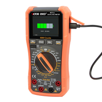 Multimeter Digital VICTOR 890 Series True RMS Layar Warna 2.4" Baterai Isi Ulang 18650 6000 Counts Multimetro Pintar