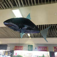Requin volant télécommandé, poisson volant dans l'air, poisson-clown, jouet, décoration de mariage, anniversaire, éducatif pour enfants, électrique