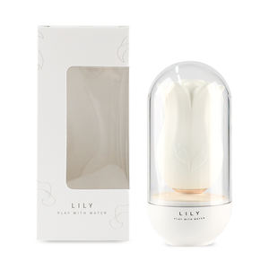 Vibrador de rosa de lirio, estimulador de clítoris, ventosa, Vaginal lamiendo, masaje de senos, juguete sexual rosa para masturbación lésbica femenina - Product Image 2