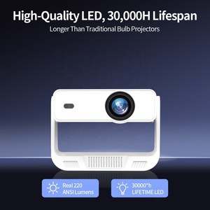 Proyector Inteligente KS4 4K Android 200 <span class=keywords><strong>ANSI</strong></span> Lúmenes LCD MINI Proyectores para Uso en Exteriores Proyector 4K - Product Image 3