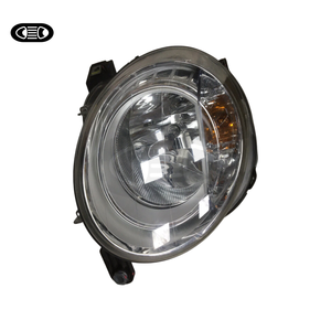 TUZHIHAO <span class=keywords><strong>Fiat</strong></span> <span class=keywords><strong>500</strong></span> – Clignotant avant de voiture de haute qualité avec surface miroir, sans rayures - Product Image 1