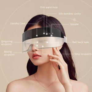 Masajeador Eléctrico <span class=keywords><strong>de</strong></span> Ojos Portátil Impermeable para Cuidado <span class=keywords><strong>Ocular</strong></span> con Vibración Inteligente <span class=keywords><strong>de</strong></span> Acupresión y Carga USB-C - Product Image 1