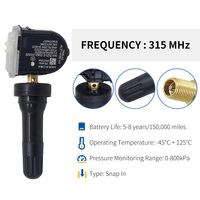 Nouveau capteur TPMS BST 315 MHz pour Fusion Lincoln pour Expedition HC3T1A180AC Garantie 1 an