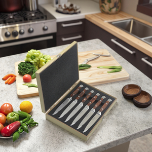 Juego de cuchillos para carne, 6 unidades - Product Image 6