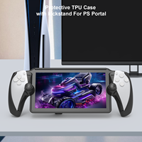 Housse de protection en TPU revêtement anti-rayures anti-empreintes digitales pour manettes de jeu antichoc larges compatibles avec le portail PS