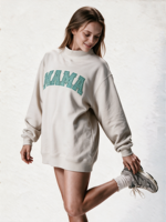 Sweat-shirt à col montant pour femme OEM, longueur allongée, logo brodé personnalisé, commande en gros disponible