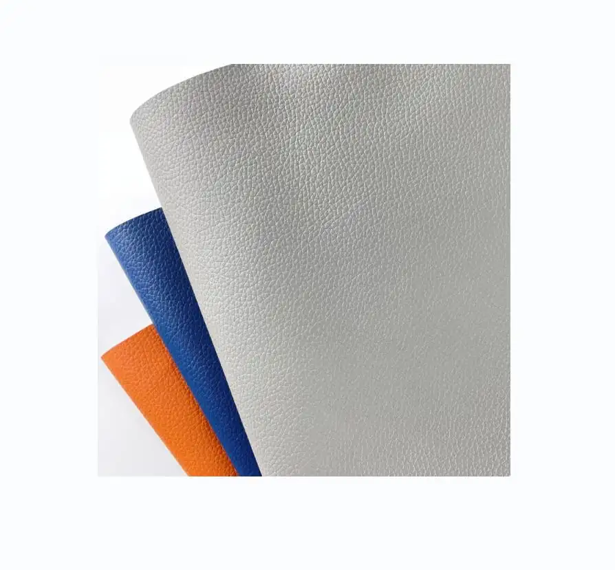 Backing Woven Cotton/Tc/Nonwoven/Knitted Rexine Leather 0.7Mm Thickness Print Leather Hide