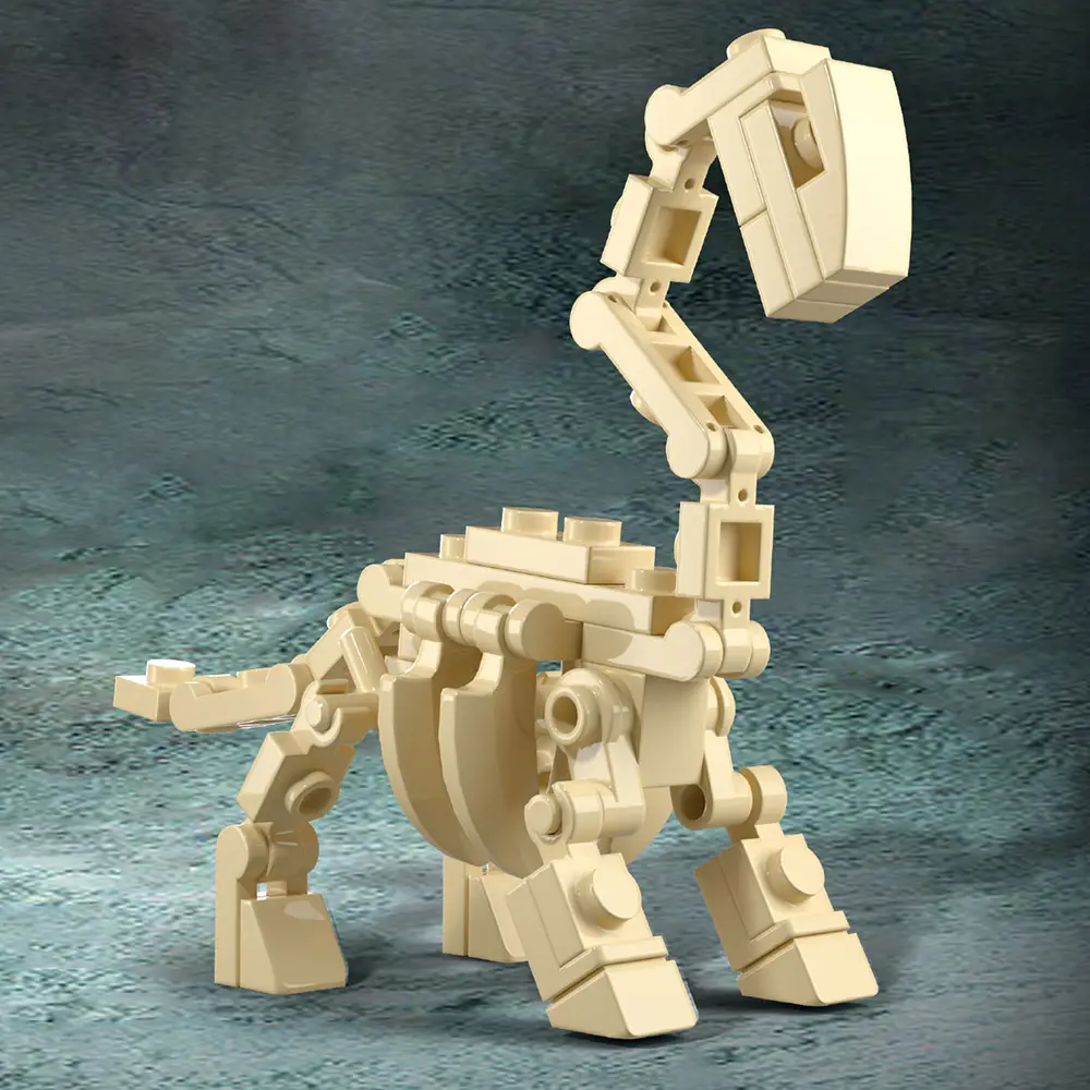 New Arrival 12 Styles DIY 3D Dinosaur Building Blocks Montessori Early Educational Puzzle Dino Skeleton Kit For Kids Toy