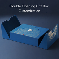 Boîte rigide à double porte, écologique, recyclable et luxueuse |   Emballage cadeau personnalisé pour vêtements, perruques, bougies et ensembles de bijoux