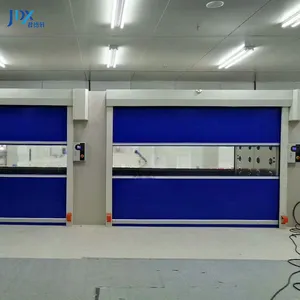 Werkplaats Pvc Zacht Rubber Automatische Industriële High-Speed Roldeur Pvc Deur