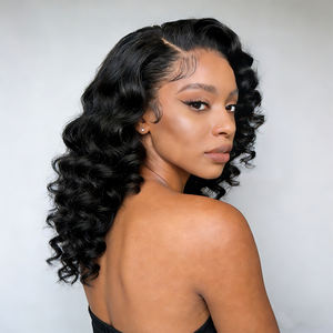 Cierre frontal de encaje con ondas sueltas al por mayor, cabello humano virgen Remy brasileño 100%, 10, 12, 14, 16 pulgadas - Product Image 4