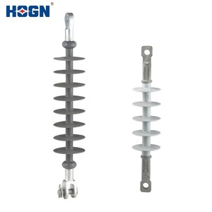 Isolateur électrique composite suspendu <span class=keywords><strong>HOGN</strong></span> haute tension 24 kV 50 Hz 50 A, type FXBYW, résistance à la traction 160 kN - Product Image 1