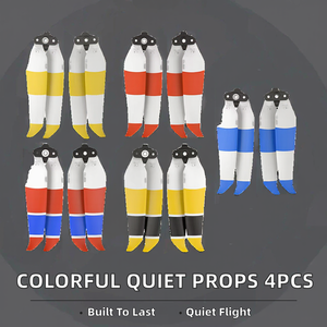 4 件装低噪音尼龙彩色螺旋桨适用于 Mavic Air 2 和 AIR 2S 翼扇快速释放 FPV 无人机替换零件 - Product Image 2