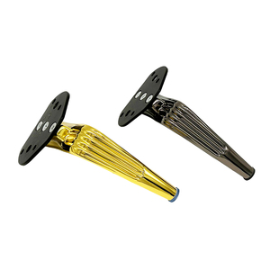 Pieds de meuble décoratifs <span class=keywords><strong>en</strong></span> <span class=keywords><strong>métal</strong></span> pour table de chevet, accessoires de production d'usine, best-seller, pieds de meuble légers et luxueux - Product Image 6