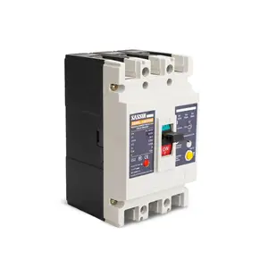 3SM8L ground-fault protection MCCB Moulded Case Circuit Breakers 3P 4P MCCB with Earth Leakage Protection