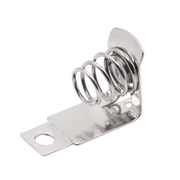 Ressort en acier inoxydable personnalisé spirale Compression Contact batterie Shrapnel D Taille Nickelage Matériel de précision