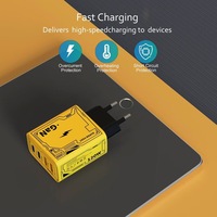 Cargador de Pared de Carga Rápida USB Tipo C de 120 W, Cable para Teléfono 17/16, Enchufe EU/US/UK, Función PD, Cargador Celular
