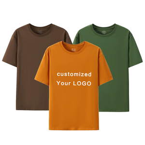 Unisex 100% Cotton Customizable Sublimation T-Shirts Bulk Oversized Knitted Blank <strong>Tshirts</strong> Heat <strong>Transfer</strong> for Logo Men's T-Shirts - Product Image 5