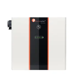 Felicitysolar Solar Lithium Battery Home Energy Storage System With Solar Hybrid Inverter Lifepo4 Battery Pack