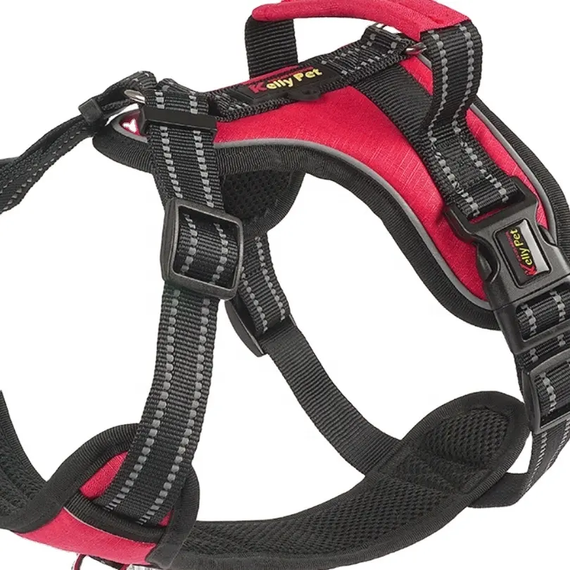 A prova di esplosione impatto pet fascia toracica riflettente facile da indossare gilet tipo cane fascia toracica piccolo guinzaglio cane medio