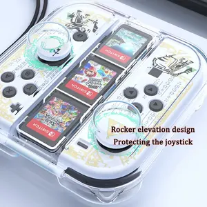 Estuche de almacenamiento para <span class=keywords><strong>Nintendo</strong></span> <span class=keywords><strong>switch</strong></span> joycon Thickened PC <span class=keywords><strong>tienda</strong></span> colorida 3 tarjetas de juego para <span class=keywords><strong>switch</strong></span> OLED Joy-con estuche protector - Product Image 5