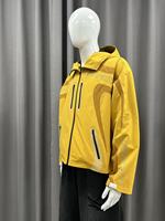 Veste coupe-vent à capuche pour homme OEM, style color block, zippée, pour l'extérieur, avec empiècements contrastants, coupe oversize, coupe-vent urbain avec passepoil, résistante au vent