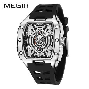 Nuevo reloj para hombre diseño en forma de tonel reloj deportivo de cuarzo impermeable al por mayor venta caliente - Product Image 5