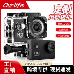 กล้องแอคชั่นแคม 1080P HD สำหรับขี่มอเตอร์ไซค์กลางแจ้ง พร้อมพอร์ต USB และปุ่มโหมด - Product Image 5