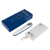 Stylo de massage oculaire vibrant 3 modes, rechargeable, avec compresse chaude, appareil de beauté portable pour le visage et les yeux