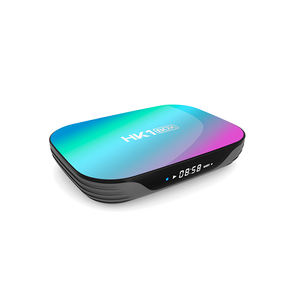 Boîtier décodeur Amlogic S905X3 HK1BOX 8K Android 9.0 4 Go 128 Go avec prise en charge du Wi-Fi double bande 2,4 G et BT4.0, Smart TV BOX - Product Image 1