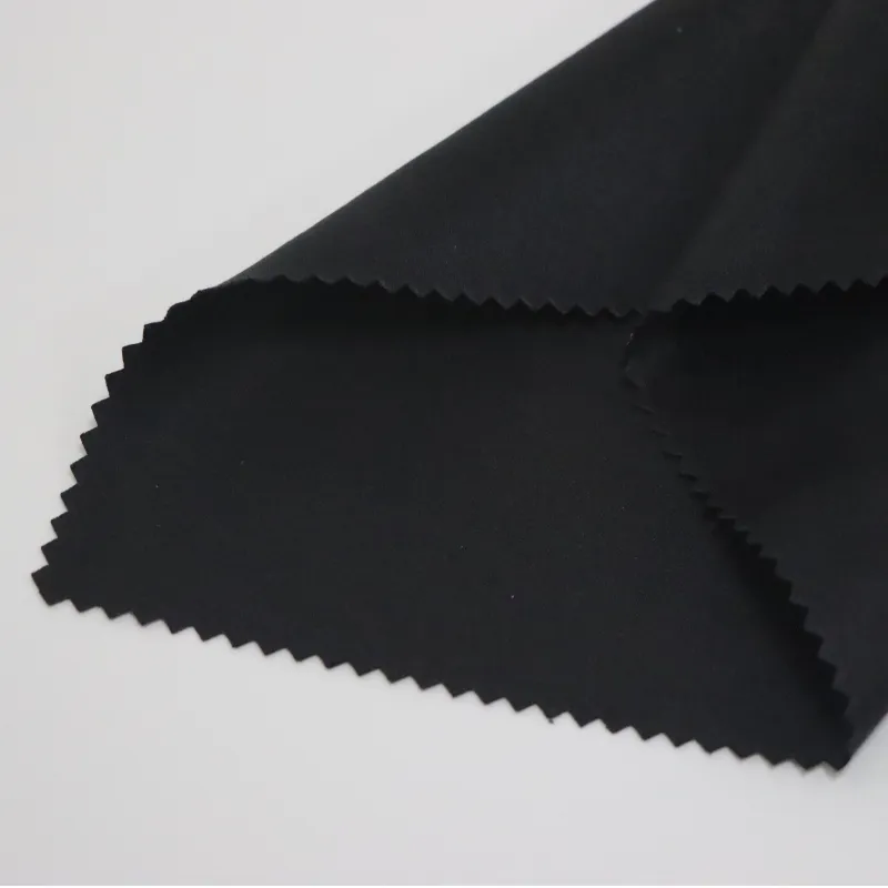 High quality Black clean room dust-free cloth Polyester Knit Cleanroom Inspection Wipe