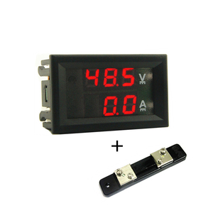 Module Mini Voltmètre Ampèremètre Numérique LED 0,28 pouce DC 100V 50A <span class=keywords><strong>Volt</strong></span> Ampère Mètre Ampèremètre Indicateur de Tension Testeur avec Shunt - Product Image 4