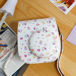 Étui de protection pour appareil photo instantané <span class=keywords><strong>Fujifilm</strong></span> <span class=keywords><strong>Instax</strong></span> <span class=keywords><strong>Mini</strong></span> 12/11/<span class=keywords><strong>9</strong></span>/8, sac en cuir PU avec sangles réglables - Product Image 5