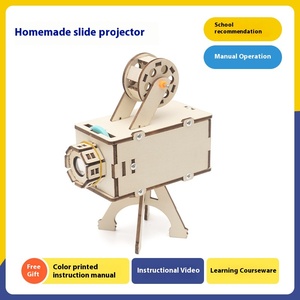 Tự Chế Trượt Máy Chiếu Sinh Viên Công Nghệ Tự Làm Handmade Maker Thí Nghiệm Khoa Học Mô Hình Sản Xuất Nhỏ Hỗ Trợ Giảng Dạy Gỗ Bộ - Product Image 4