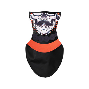 Skull Print Sports Neck Gaiter Breathable Sun Protection Cycling Mask Unisex - Product Image 1