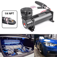 12V 480C MAXPOWER 200 PSI OUTLET 3/8 ou 1/4 Compresseur/pompe de suspension pneumatique de voiture