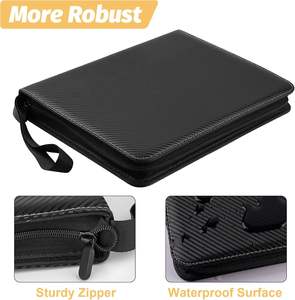 Album de cartes <span class=keywords><strong>à</strong></span> collectionner Toploader <span class=keywords><strong>à</strong></span> 9 pochettes, compatible avec les cartes Toploader, pour cartes MTG Yugioh TCG - Product Image 5