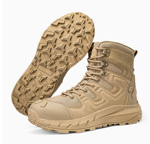 Bottes tactiques de randonnée pour hommes DF33 AS33, sports de plein air, noir, kaki, vert, chaussures d'entraînement, vêtements de sport pour hommes - Product Image 3