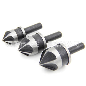 Broca de biselado con punta de carburo Hesheng de 19 mm, vástago redondo, herramienta de perforación de grado industrial para trabajar la madera - Product Image 5