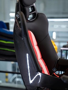 เบาะนั่งรถแข่งคาร์บอนไฟเบอร์คุณภาพสูงสำหรับ 4S 997.1 997.2 GT2 RS หุ้มหนังแท้ - Product Image 2