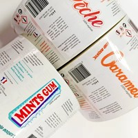 Étiquettes d'Instructions Alimentaires de Haute Qualité Autocollants d'Emballage Imperméables Adhésifs