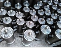 Cylindre en acier à simple action chromé dur pour levage et compression de bacs de camions poubelles, fournisseur chinois
