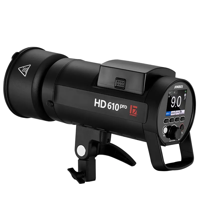 New!JINBEI HD-610 Pro 600W All-in-one Outdoor Flash HSS TTL Battery powered Portable Camera Flash Lights Strobe for photography