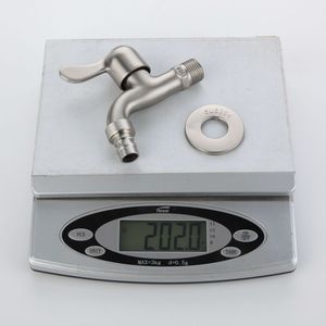 Stainless Steel Basin Faucet Single <b>Handle</b> Deck Mounted <b>Copper</b> Valve Core Minimalist Style - Product Image 3