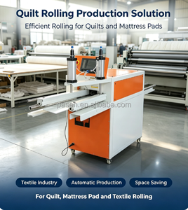 Machines pour produits textiles de maison : Machine à rouler les couettes, Compresseur de couettes, Machine d'emballage de couvertures en rouleaux – Confort et commodité - Product Image 1