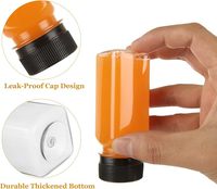 Bouteille Carrée en Plastique PET de 60ml (2 Oz) pour Jus avec Couvercles Inviolables à Prix Abordable